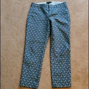 Printed dress pants
